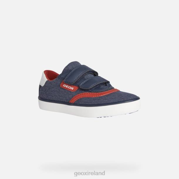 Geox 0ZTB1421 Navy/Red Gisli Boy