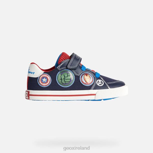 Geox 0ZTB1887 Navy/Red Kilwi Junior