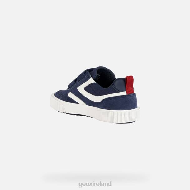 Geox 0ZTB1942 Navy/White Alphabeet Boy