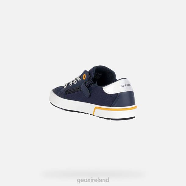 Geox 0ZTB1950 Navy/Yellow Alphabeet Boy