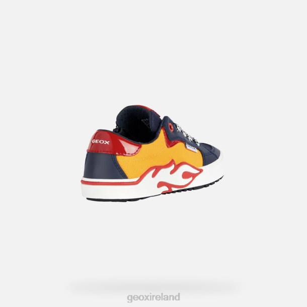 Geox 0ZTB1951 Yellow/Navy Alphabeet Boy