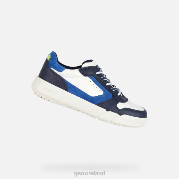 Geox 0ZTB1952 White/Navy Hyroo Boy