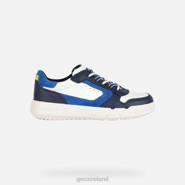 Geox 0ZTB1952 White/Navy Hyroo Boy