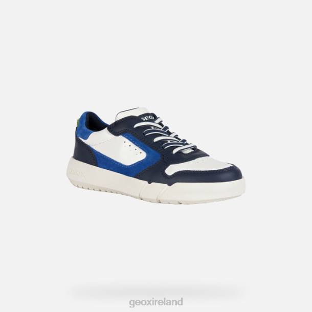 Geox 0ZTB1952 White/Navy Hyroo Boy