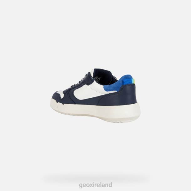 Geox 0ZTB1952 White/Navy Hyroo Boy