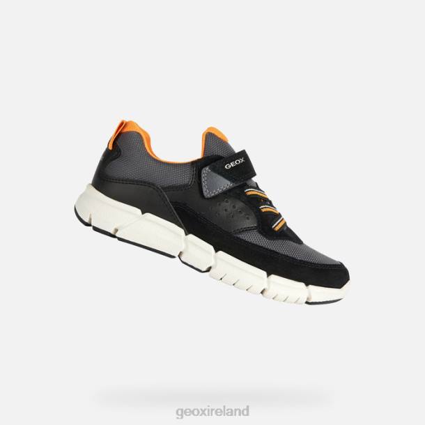 Geox 0ZTB1961 Black/Orange Flexyper Boy