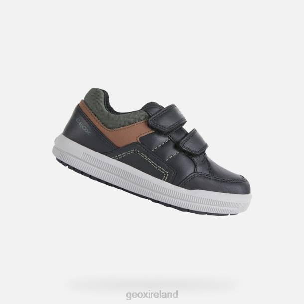 Geox 0ZTB1972 Black/Rust Arzach Boy