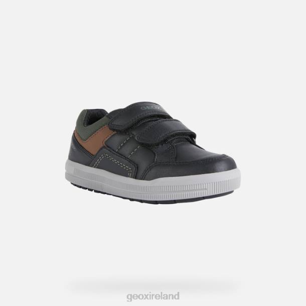 Geox 0ZTB1972 Black/Rust Arzach Boy
