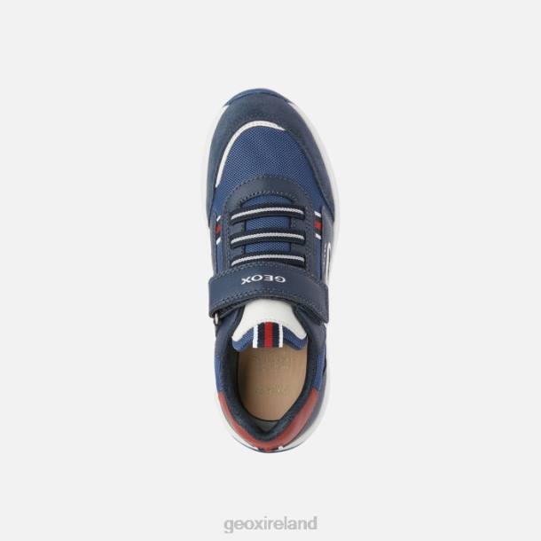 Geox 0ZTB1980 Navy/Red Briezee Boy