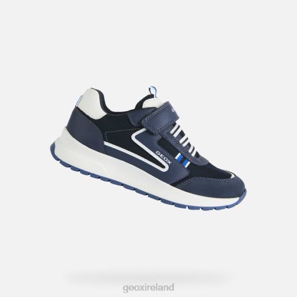 Geox 0ZTB1981 Navy/White Briezee Boy
