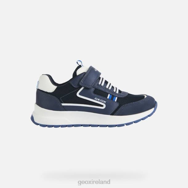 Geox 0ZTB1981 Navy/White Briezee Boy