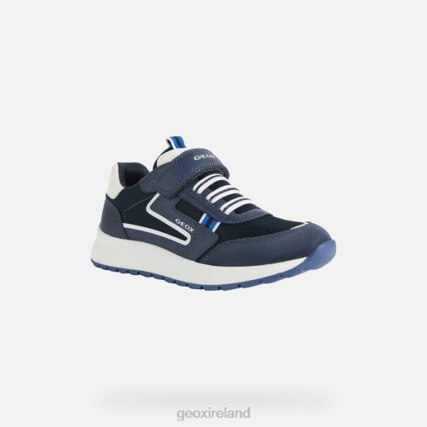 Geox 0ZTB1981 Navy/White Briezee Boy
