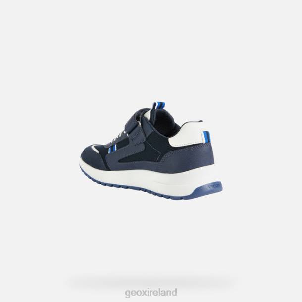 Geox 0ZTB1981 Navy/White Briezee Boy