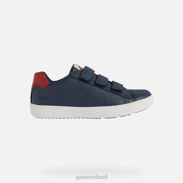 Geox 0ZTB2005 Navy/Red Silenex Boy