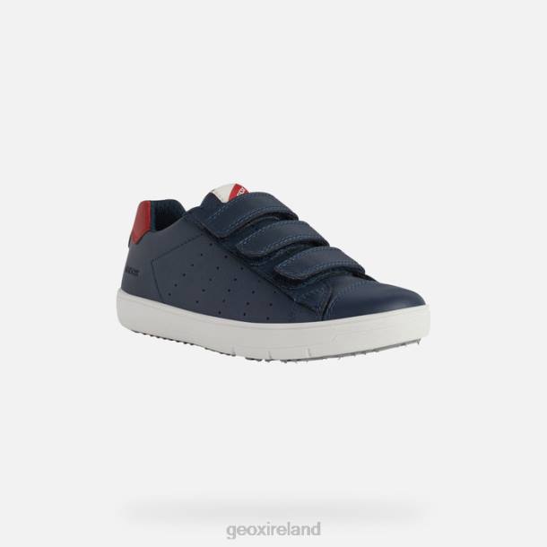 Geox 0ZTB2005 Navy/Red Silenex Boy