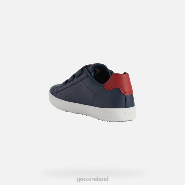 Geox 0ZTB2005 Navy/Red Silenex Boy
