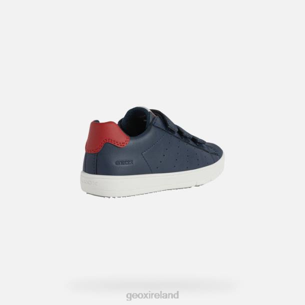 Geox 0ZTB2005 Navy/Red Silenex Boy
