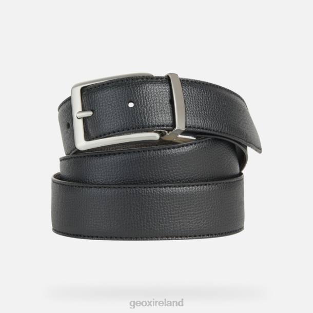Geox 0ZTB1799 Coffee/Black Belt Man