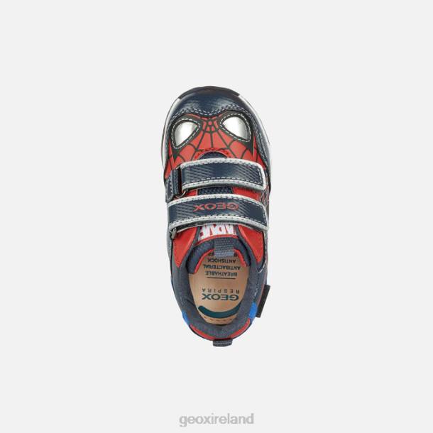 Geox 0ZTB1425 Navy/Red Todo Baby