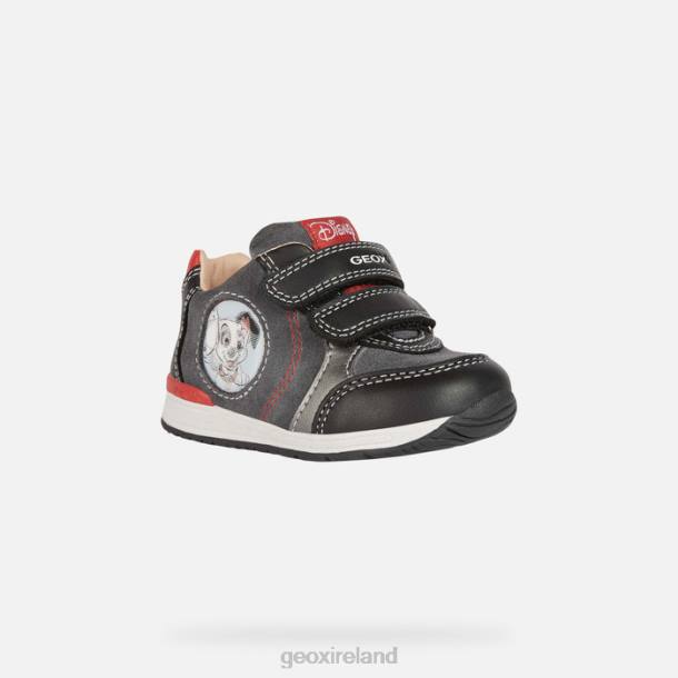 Geox 0ZTB1442 Black/Dark Grey Rishon Baby
