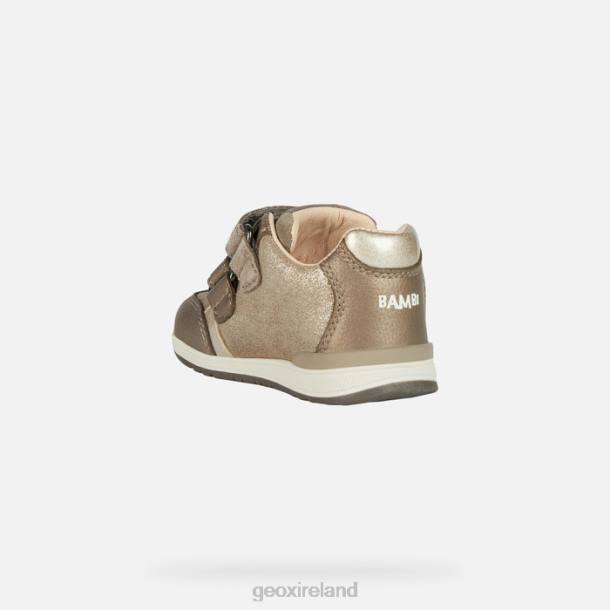 Geox 0ZTB1499 Smoke Gray/Platinum Rishon Baby