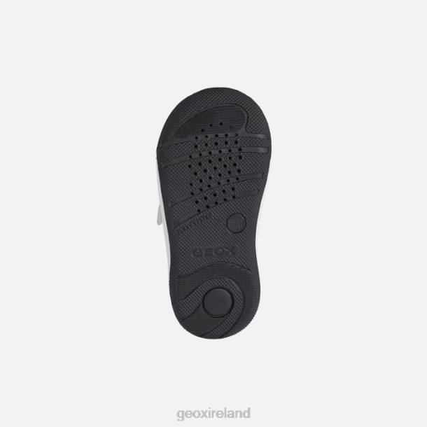 Geox 0ZTB1506 White/Black New Flick Baby