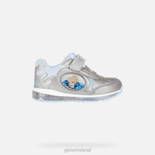 Geox 0ZTB1583 Dark Silver Todo Toddler