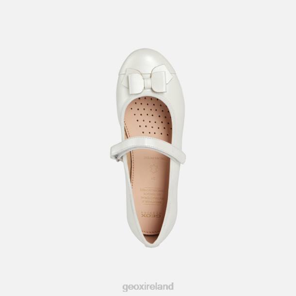 Geox 0ZTB1877 White Plie Girl