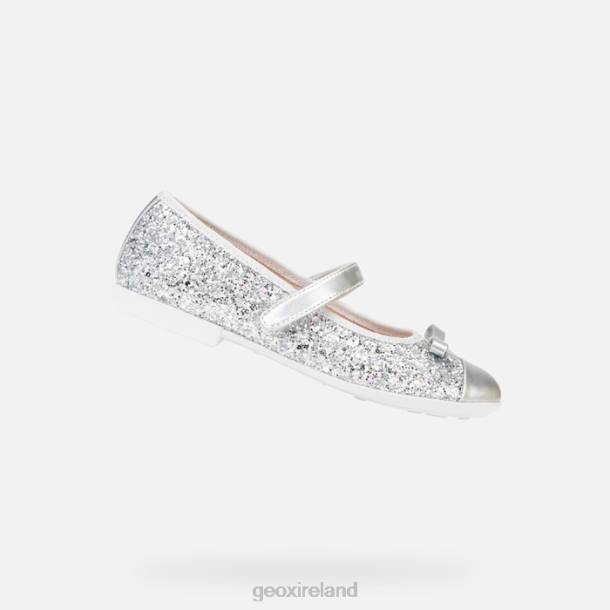 Geox 0ZTB1912 Silver Plie Girl