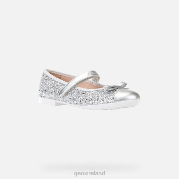 Geox 0ZTB1912 Silver Plie Girl
