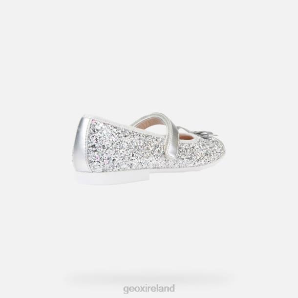 Geox 0ZTB1912 Silver Plie Girl