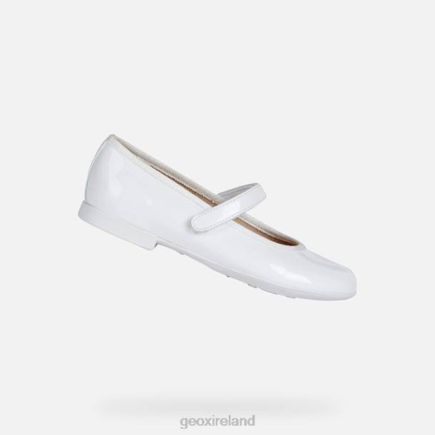 Geox 0ZTB1915 White Plie Girl