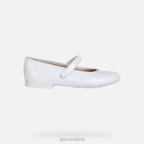 Geox 0ZTB1915 White Plie Girl