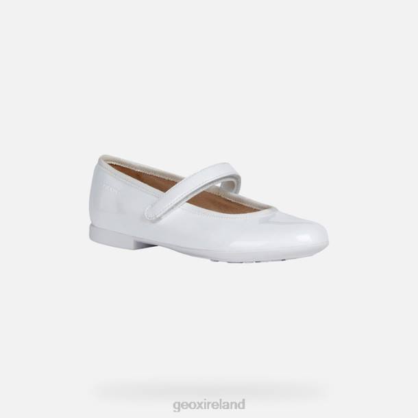 Geox 0ZTB1915 White Plie Girl