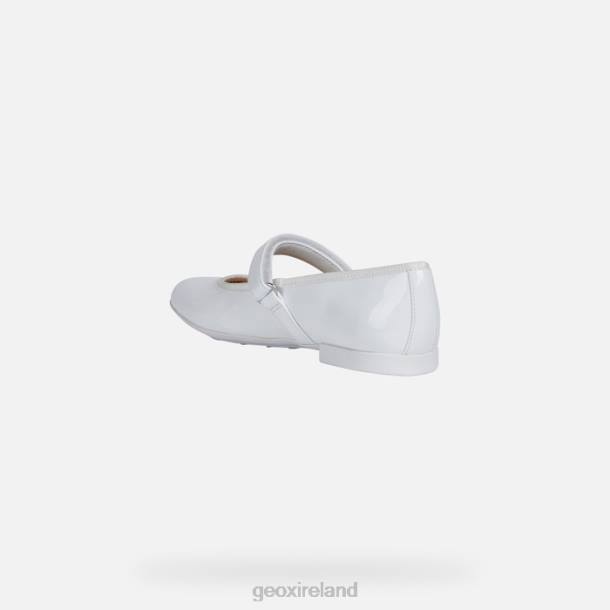 Geox 0ZTB1915 White Plie Girl