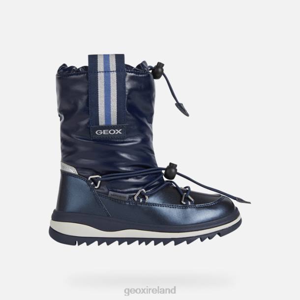 Geox 0ZTB1022 Navy/Silver Adelhide Abx Girl