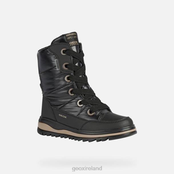 Geox 0ZTB1065 Black Adelhide Abx Girl