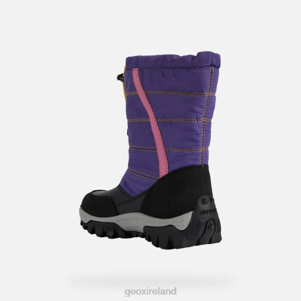 Geox 0ZTB1147 Purple/Black Himalaya Abx Junior