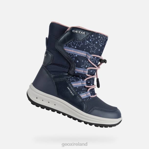 Geox 0ZTB1188 Navy/Rose Roby Abx Girl
