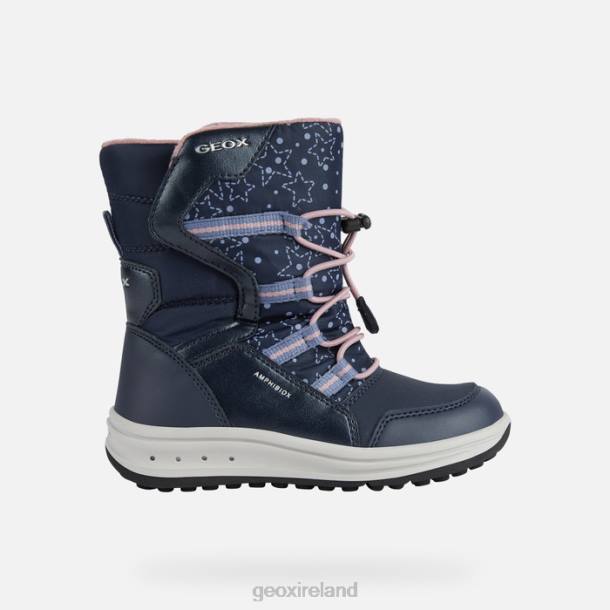 Geox 0ZTB1188 Navy/Rose Roby Abx Girl