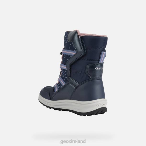 Geox 0ZTB1188 Navy/Rose Roby Abx Girl