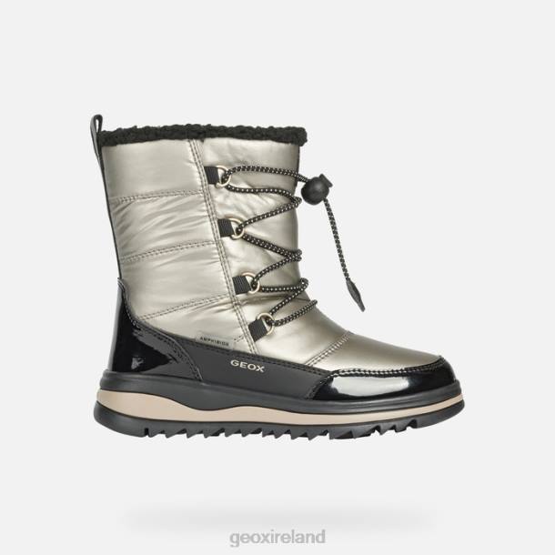 Geox 0ZTB1231 Dk Gold/Black Adelhide Abx Girl
