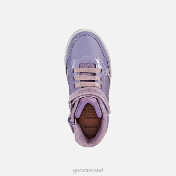 Geox 0ZTB1173 Lilac/Yellow Skylin Girl