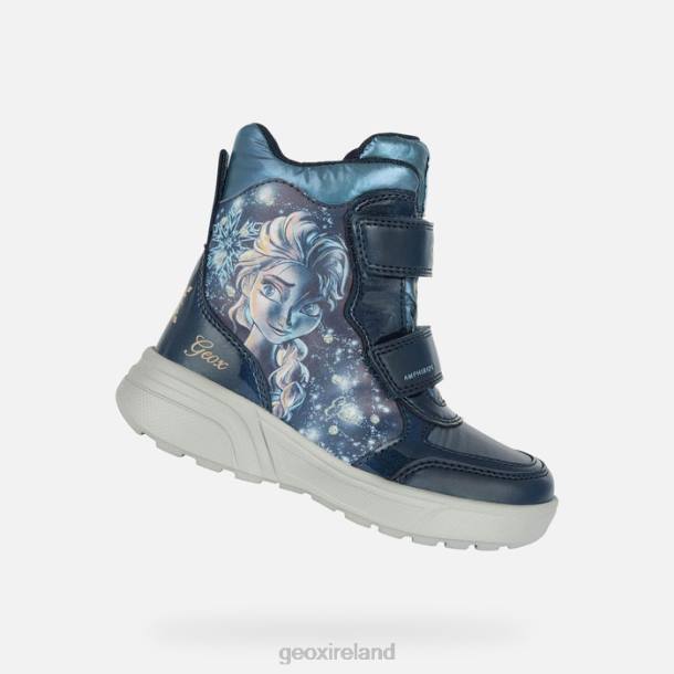 Geox 0ZTB1097 Dark Navy/Platinum Sveggen Abx Girl