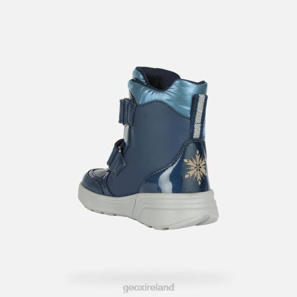 Geox 0ZTB1097 Dark Navy/Platinum Sveggen Abx Girl