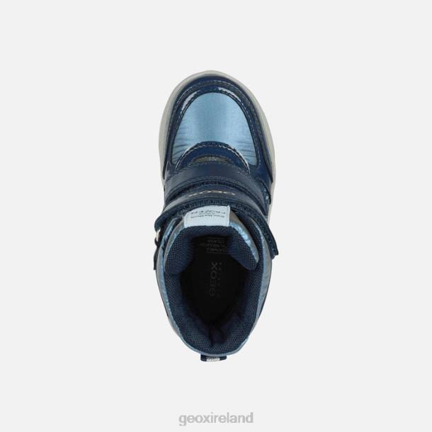 Geox 0ZTB1097 Dark Navy/Platinum Sveggen Abx Girl