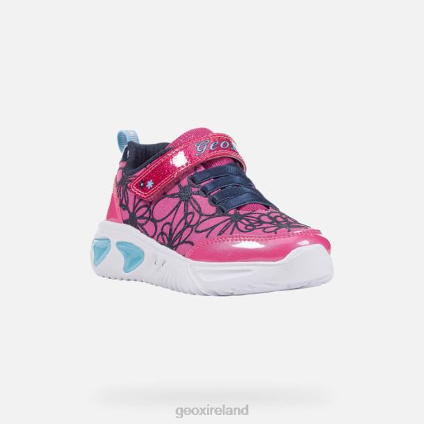 Geox 0ZTB1132 Fuchsia/Navy Assister Girl