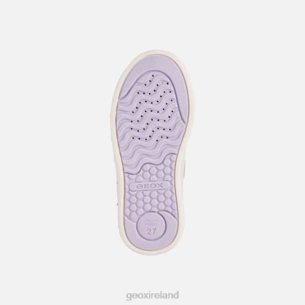 Geox 0ZTB1220 Silver/Fuchsia Skylin Girl