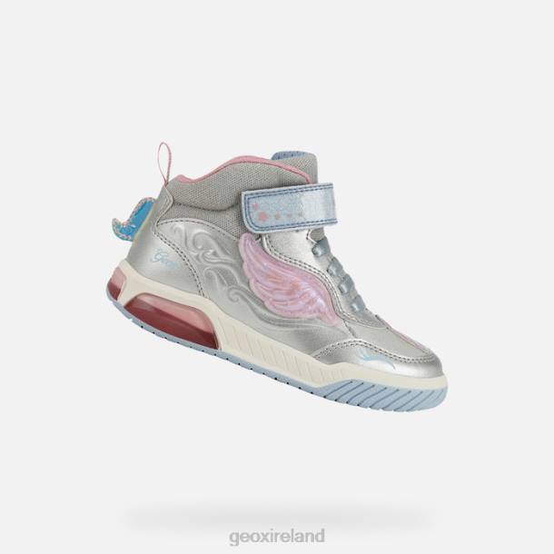 Geox 0ZTB1221 Silver/Sky Inek Girl