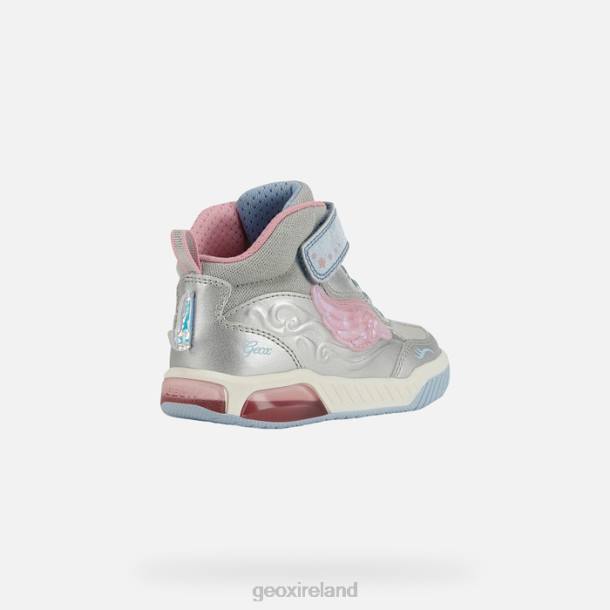 Geox 0ZTB1221 Silver/Sky Inek Girl